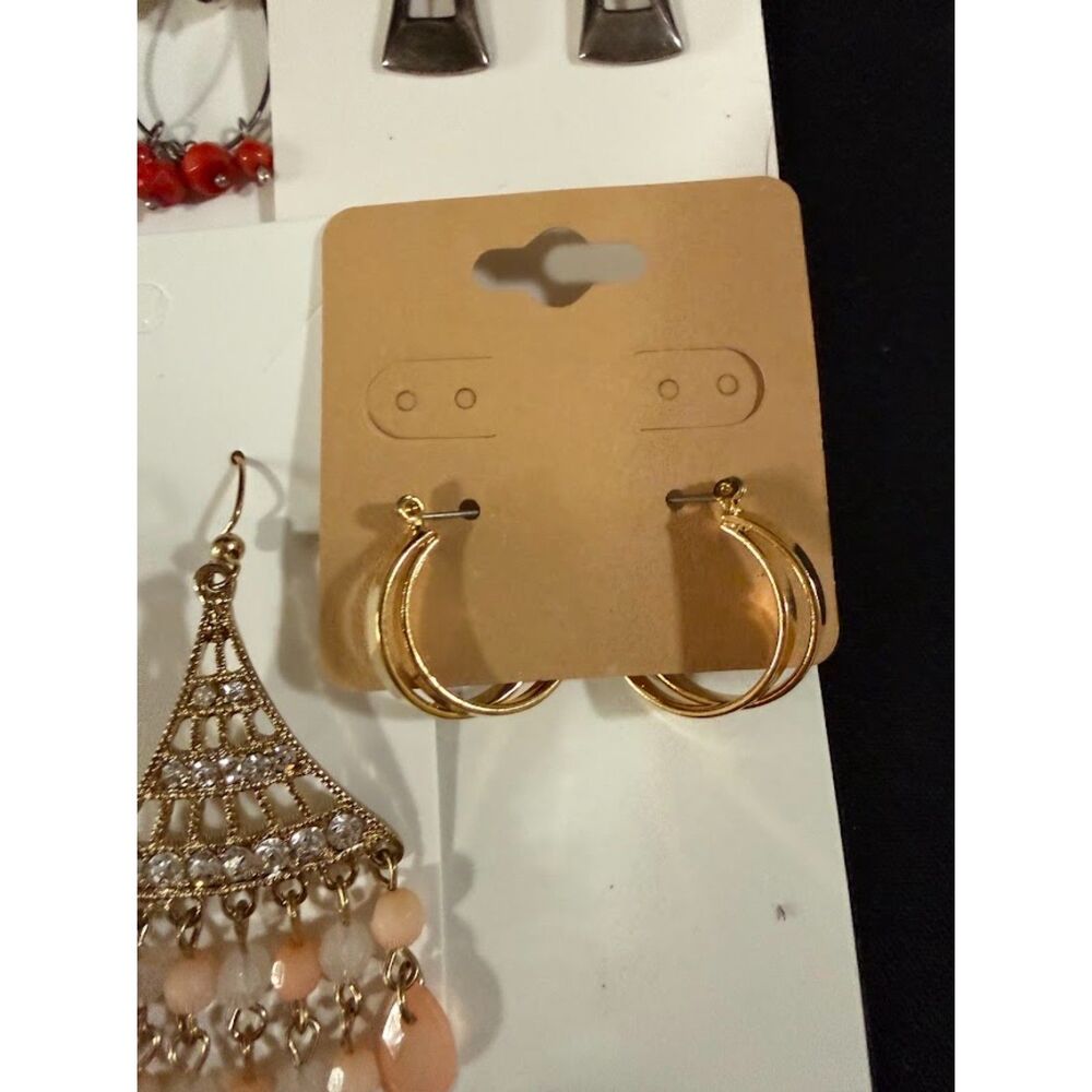 Earrings 10 pairs - Picture 7 of 11